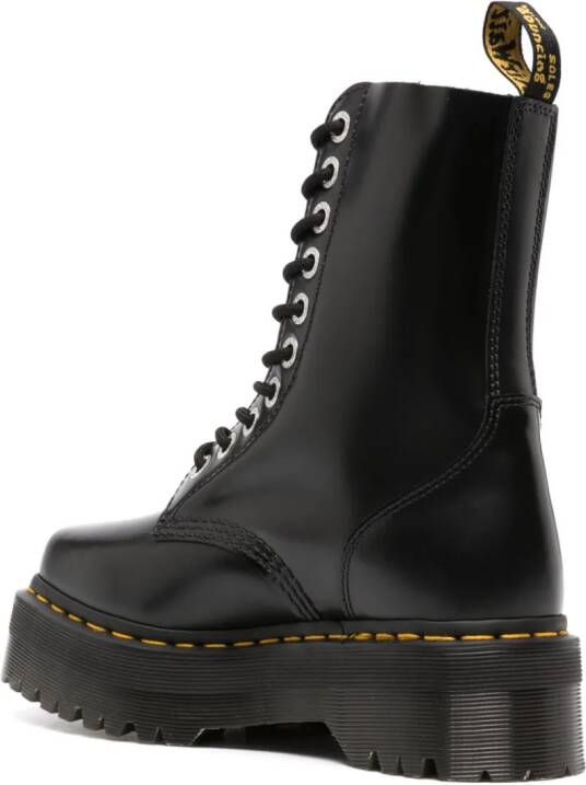 Dr. Martens 1490 Quad Squared leather boots Black