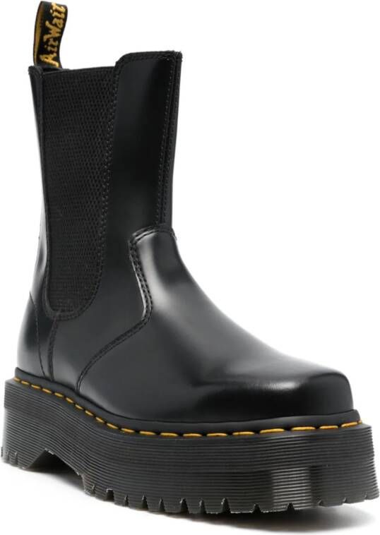 Dr. Martens 2976 platform leather Chelsea boots Black