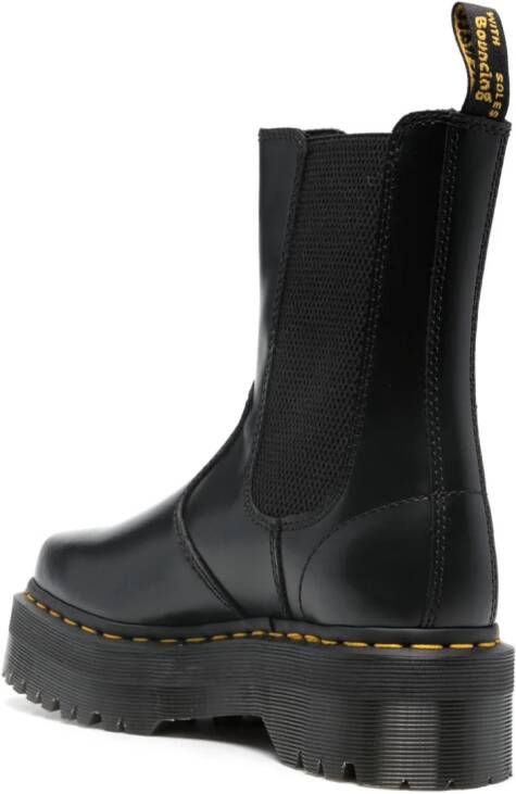 Dr. Martens 2976 platform leather Chelsea boots Black