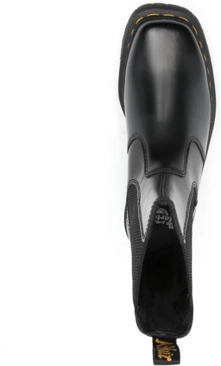 Dr. Martens 2976 platform leather Chelsea boots Black