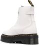 Dr. Martens 45mm zip-front chunky boots White - Thumbnail 3