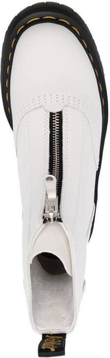 Dr. Martens 45mm zip-front chunky boots White