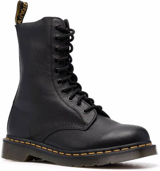 Dr. Martens 490 virginia leather boots Black