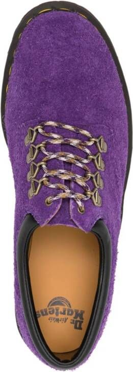 Dr. Martens 8053 suede derby shoes Purple