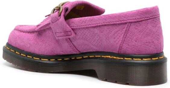 Dr. Martens Adrian textured-finish loafers Pink