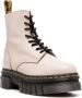 Dr. Martens Audrick 8-Eyeye Lux leather ankle boots Neutrals - Thumbnail 2