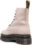Dr. Martens Audrick 8-Eyeye Lux leather ankle boots Neutrals - Thumbnail 3