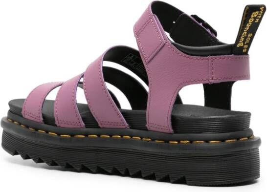 Dr. Martens Blaire platform sandals Purple