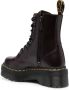 Dr. Martens chunky lace-up leather boots Red - Thumbnail 3