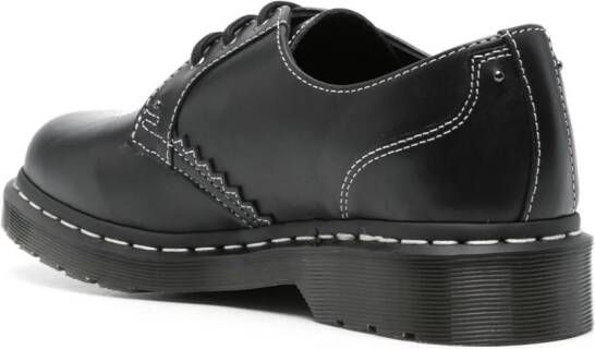 Dr. Martens contrast-stitching leather derby shoes Black