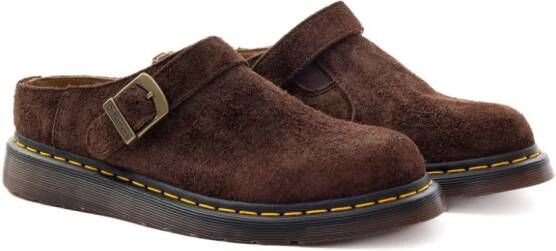 Dr. Martens Isham Desert Oasis suede mules Brown