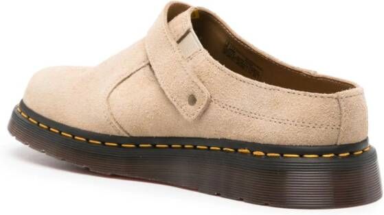 Dr. Martens Isham Desrt Oasis suede mules Neutrals