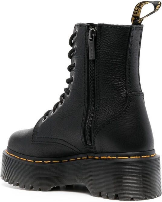 Dr. Martens Jadon III Pisa-leather platform boots Black