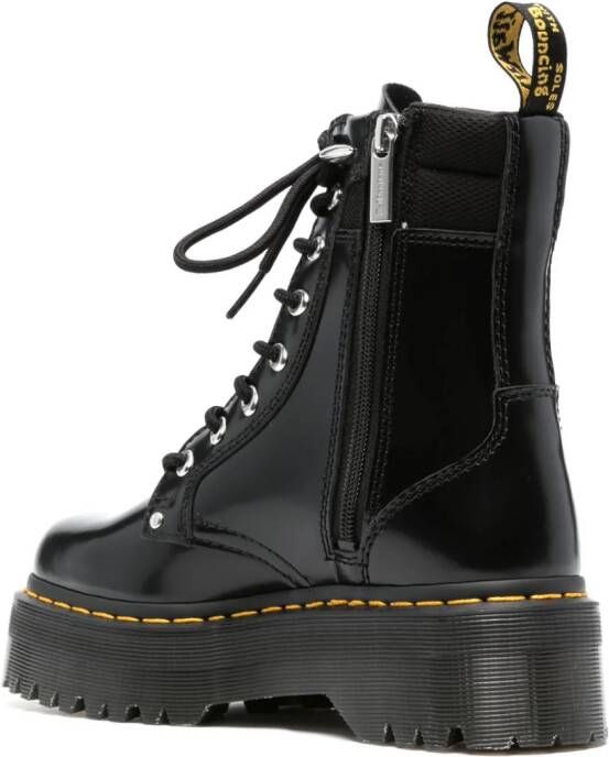 Dr. Martens Jadon leather combat boots Black