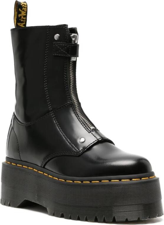 Dr. Martens Jeta Hi Max leather boots Black