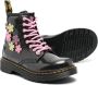 Dr. Martens Kids 1460 glitter-detail ankle boots Black - Thumbnail 1