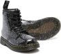 Dr. Martens Kids 1460 glitter-detail boots Black - Thumbnail 1