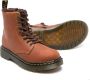 Dr. Martens Kids 1460 Serena leather ankle boots Brown - Thumbnail 2