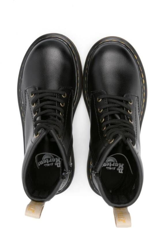 Dr. Martens Kids 1460 smooth-grained leather boots Black