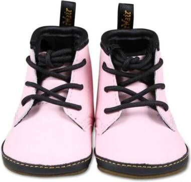 Dr. Martens Kids lace-up ankle boots Pink