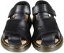 Dr. Martens Kids Moby II leather touch-strap sandals Black - Thumbnail 3