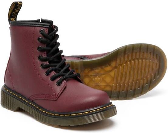 Dr. Martens Kids Pascal ankle boots Red