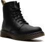 Dr. Martens Kids Softy T leather lace-up boots Black - Thumbnail 2
