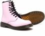 Dr. Martens Kids TEEN lace-up boots Pink - Thumbnail 2