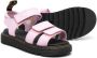 Dr. Martens Kids touch-strap leather sandals Pink - Thumbnail 2
