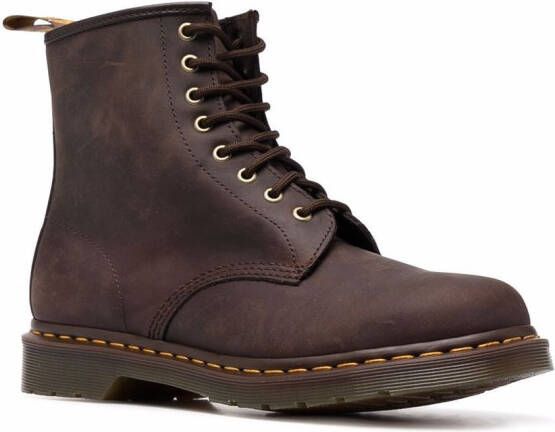 Dr. Martens lace-up ankle-length boots Brown