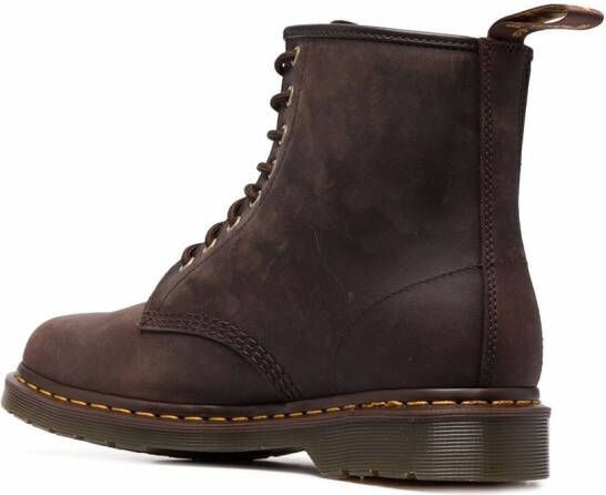 Dr. Martens lace-up ankle-length boots Brown
