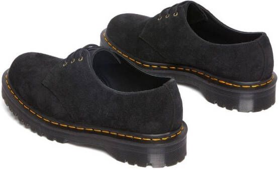 Dr. Martens lace-up suede derby shoes Black