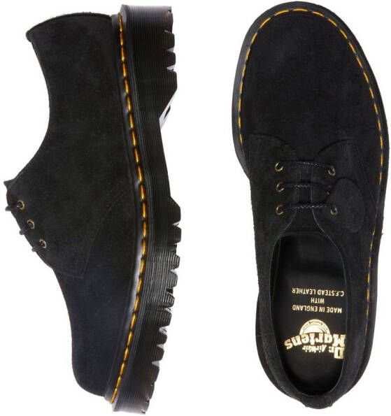 Dr. Martens lace-up suede derby shoes Black