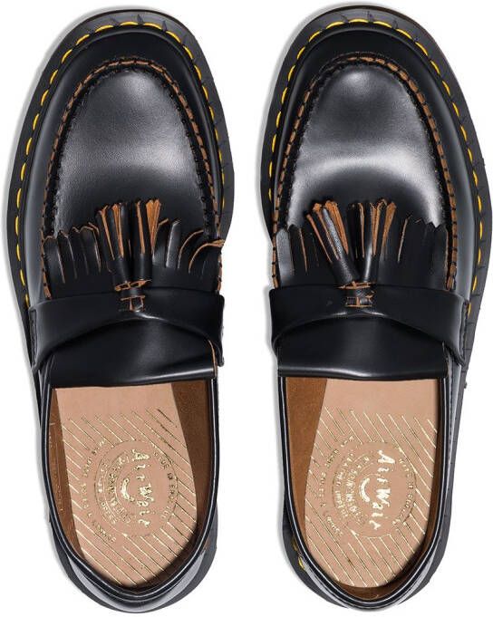 Dr. Martens Mie Vintage tassled leather loafers Black