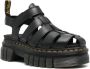 Dr. Martens Ricki caged leather sandals Black - Thumbnail 2