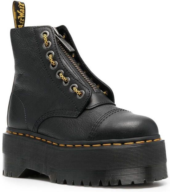 Dr. Martens Sinclair leather boots Black