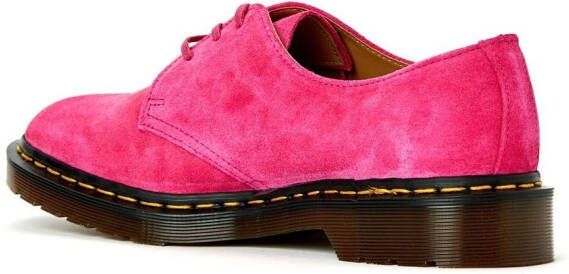 Dr. Martens suede Derby shoes Pink