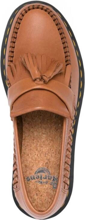 Dr. Martens tassel-detail leather loafers Brown
