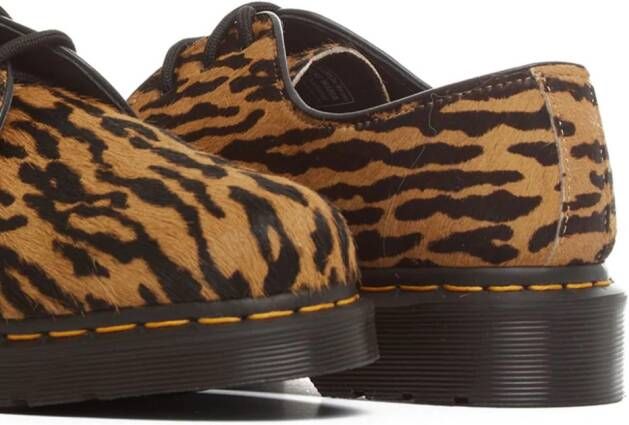 Dr. Martens x Wacko Maria 1461 leopard-print oxford shoes Brown