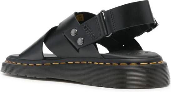 Dr. Martens Zane Brando leather sandals Black