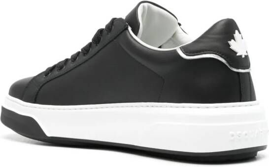 DSQUARED2 1964 leather sneakers Black