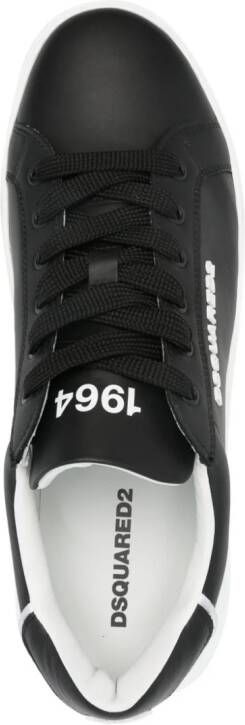 DSQUARED2 1964 leather sneakers Black