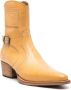 Dsquared2 60mm leather ankle boots Yellow - Thumbnail 2