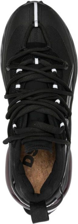 Dsquared2 Bubble leather sneakers Black