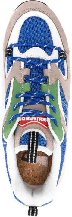 DSQUARED2 Bubble panelled sneakers Blue