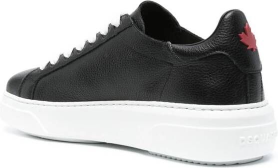 Dsquared2 Bumper leather sneakers Black
