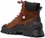 Dsquared2 chunky lace-up leather boots Brown - Thumbnail 3