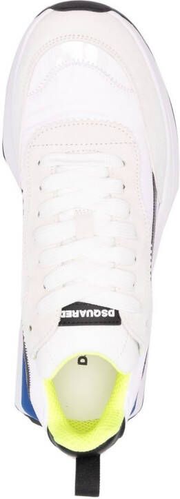 Dsquared2 colour block low top sneakers White