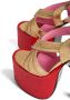 DSQUARED2 colour-block platform sandals Gold - Thumbnail 5