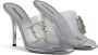 Dsquared2 crystal-embellished logo mules Silver - Thumbnail 2